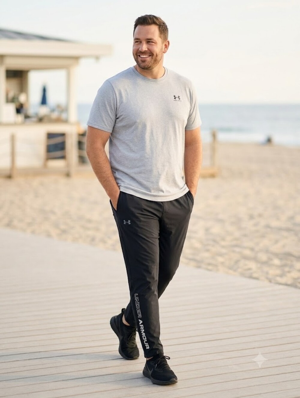 Gorpcore Athleisure Tech Joggers Minimalist Tapered Track Pants Running Casual